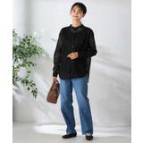 スクエアレースシャツ | a.v.v【WOMEN】 | 詳細画像16 