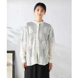 スクエアレースシャツ | a.v.v【WOMEN】 | 詳細画像19 