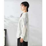 スクエアレースシャツ | a.v.v【WOMEN】 | 詳細画像20 