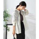 スクエアレースシャツ | a.v.v【WOMEN】 | 詳細画像3 