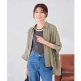 さらっと涼しい 楊柳ドルマンシャツ【2WAY/イージーケア】 | a.v.v【WOMEN】 | 詳細画像2