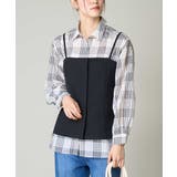 ブラック | フロントボタンビスチェ | a.v.v【WOMEN】