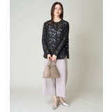 カットジャガードシアーブラウス | a.v.v【WOMEN】 | 詳細画像16 