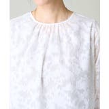 カットジャガードシアーブラウス | a.v.v【WOMEN】 | 詳細画像24 