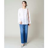 カットジャガードシアーブラウス | a.v.v【WOMEN】 | 詳細画像4 