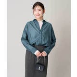 バックタックシアーシャツ | a.v.v【WOMEN】 | 詳細画像6