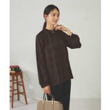 フリルネックボウタイブラウス | a.v.v【WOMEN】 | 詳細画像2 