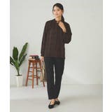 フリルネックボウタイブラウス | a.v.v【WOMEN】 | 詳細画像7 