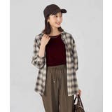オンブレーチェックシャツ | a.v.v【WOMEN】 | 詳細画像2