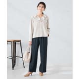 ラッフルフリルストライプブラウス | a.v.v【WOMEN】 | 詳細画像18