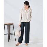 ラッフルフリルストライプブラウス | a.v.v【WOMEN】 | 詳細画像19