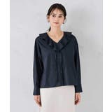 ラッフルフリルストライプブラウス | a.v.v【WOMEN】 | 詳細画像28