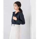 ラッフルフリルストライプブラウス | a.v.v【WOMEN】 | 詳細画像3