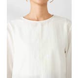 ノーカラーカフスブラウス | a.v.v【WOMEN】 | 詳細画像24 