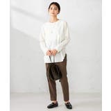 ノーカラーカフスブラウス | a.v.v【WOMEN】 | 詳細画像5 