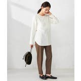 ノーカラーカフスブラウス | a.v.v【WOMEN】 | 詳細画像6 