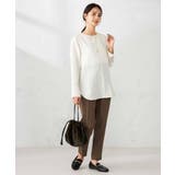 ノーカラーカフスブラウス | a.v.v【WOMEN】 | 詳細画像7 