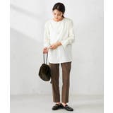 ノーカラーカフスブラウス | a.v.v【WOMEN】 | 詳細画像8 