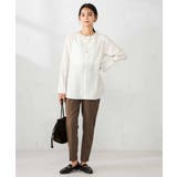 ノーカラーカフスブラウス | a.v.v【WOMEN】 | 詳細画像9 