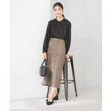 【洗える/セットアップ可】バンドカラーブラウス | a.v.v【WOMEN】 | 詳細画像12