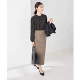 【洗える/セットアップ可】バンドカラーブラウス | a.v.v【WOMEN】 | 詳細画像16