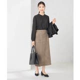 【洗える/セットアップ可】バンドカラーブラウス | a.v.v【WOMEN】 | 詳細画像17