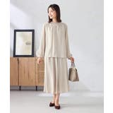 【洗える/セットアップ可】バンドカラーブラウス | a.v.v【WOMEN】 | 詳細画像2