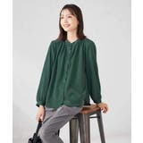 【洗える/セットアップ可】バンドカラーブラウス | a.v.v【WOMEN】 | 詳細画像29