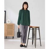 【洗える/セットアップ可】バンドカラーブラウス | a.v.v【WOMEN】 | 詳細画像33