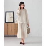 【洗える/セットアップ可】バンドカラーブラウス | a.v.v【WOMEN】 | 詳細画像41