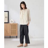 【洗える/セットアップ可】バンドカラーブラウス | a.v.v【WOMEN】 | 詳細画像8