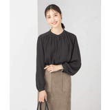 【洗える/セットアップ可】バンドカラーブラウス | a.v.v【WOMEN】 | 詳細画像9