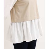 レイヤード風チュニックブラウス | a.v.v【WOMEN】 | 詳細画像13