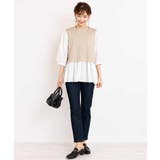 レイヤード風チュニックブラウス | a.v.v【WOMEN】 | 詳細画像4