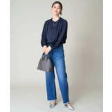 サテンギャザーブラウス | a.v.v【WOMEN】 | 詳細画像13 