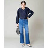 サテンギャザーブラウス | a.v.v【WOMEN】 | 詳細画像14 