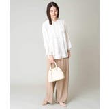 サテンギャザーブラウス | a.v.v【WOMEN】 | 詳細画像21 