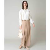 サテンギャザーブラウス | a.v.v【WOMEN】 | 詳細画像22 