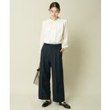 サテンギャザーブラウス | a.v.v【WOMEN】 | 詳細画像25 