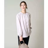 サテンギャザーブラウス | a.v.v【WOMEN】 | 詳細画像28 