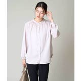 サテンギャザーブラウス | a.v.v【WOMEN】 | 詳細画像30 