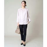 サテンギャザーブラウス | a.v.v【WOMEN】 | 詳細画像32 