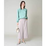 サテンギャザーブラウス | a.v.v【WOMEN】 | 詳細画像4 