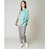 サテンギャザーブラウス | a.v.v【WOMEN】 | 詳細画像5 