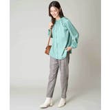 サテンギャザーブラウス | a.v.v【WOMEN】 | 詳細画像6 