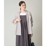 シアーチェックシャツ | a.v.v【WOMEN】 | 詳細画像12 