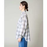 シアーチェックシャツ | a.v.v【WOMEN】 | 詳細画像19 