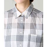 シアーチェックシャツ | a.v.v【WOMEN】 | 詳細画像21 