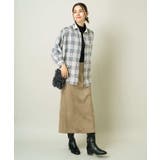 シアーチェックシャツ | a.v.v【WOMEN】 | 詳細画像3 