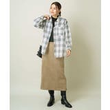 シアーチェックシャツ | a.v.v【WOMEN】 | 詳細画像4 